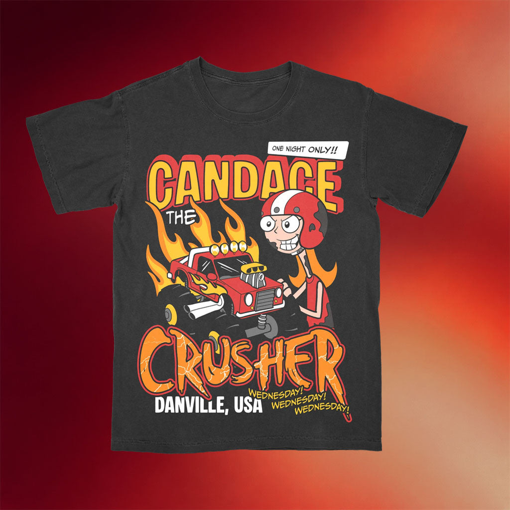 Paradise Of Flowers Merch 2026 Candace The Crusher T-Shirt Gift For Cartoon Fans - Merchluma