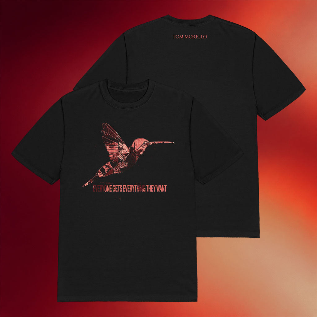 Tom Morello Merch 2026 Stained Glass T-Shirt Everyone Gets Everything They Want Shirt Fan Gear - Merchluma