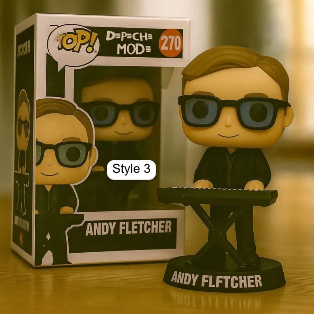 Depeche Mode Funko Pop Andy Fletcher Pop Figure Depeche Mode Merch Music Fan Gift Ideas - Merchluma