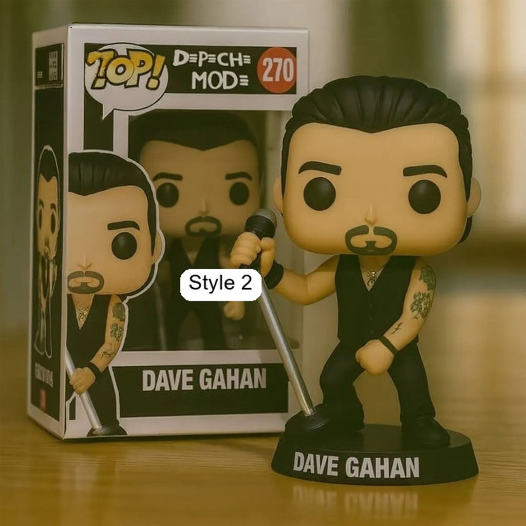 Depeche Mode Funko Pop Dave Gahan Pop Figure Depeche Mode Merch Gift For Music Lovers - Merchluma