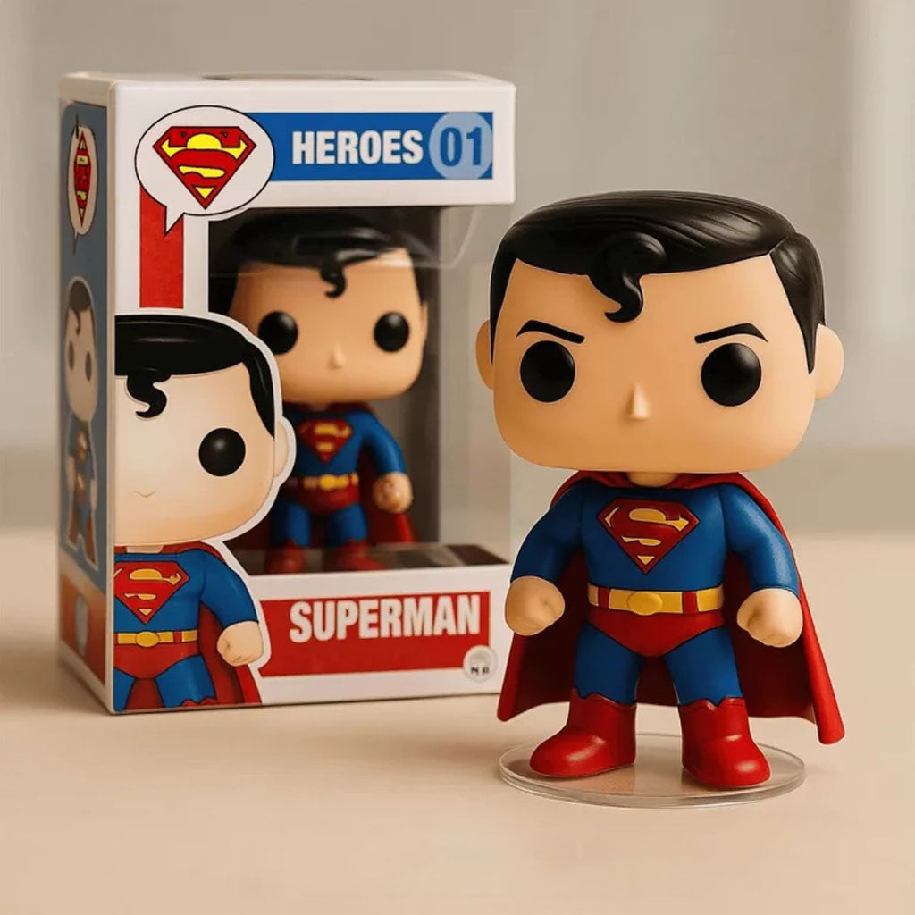 Superman DC Comics Funko Pop Superman Merch 2026 Home Decor Birthday Gift For Son - Merchluma