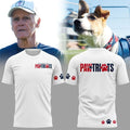 New England Patriots Merch NE Pawtriots Special 2026 White Shirt Gift Ideas For Fans - Merchluma