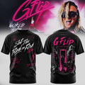 G Flip World Tour 2026 Merch Set The Bed On Fire T-Shirt G Flip Shirt Gift For Music Lovers - Merchluma