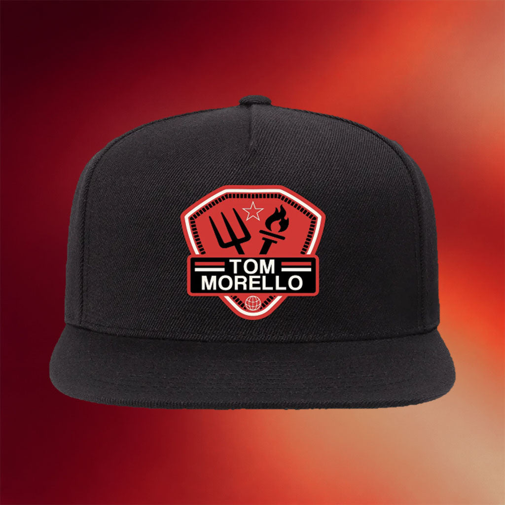 Tom Morello Merch 2026 Crest Snapback Hat Tom Morello Hat Gift Ideas For Brothers - Merchluma