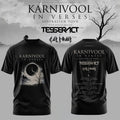 Karnivool In Verses Australian Tour 2026 T-Shirt Black Karnivool Merch Gift Ideas For Band Fans - Merchluma