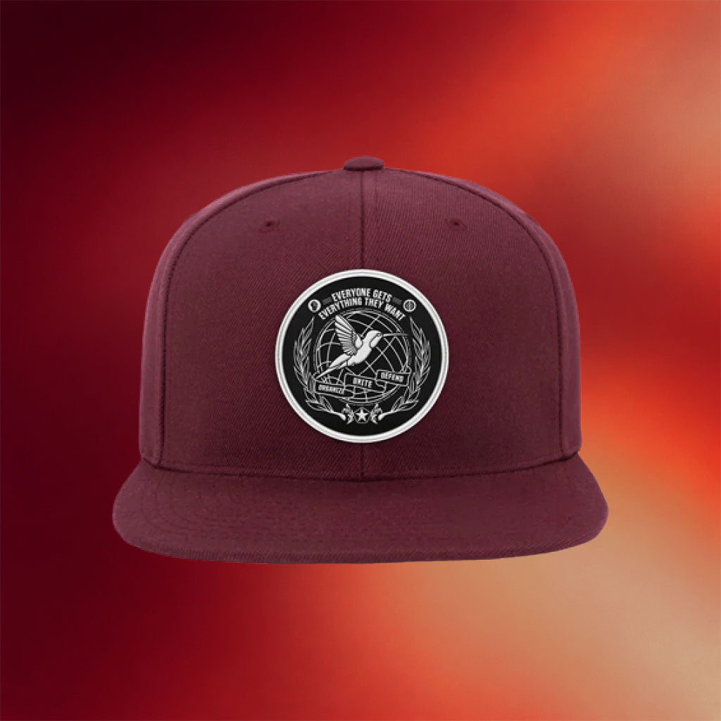 Tom Morello Merch 2026 Unconquered Snapback Hat Everyone Gets Everything They Want Hat - Merchluma