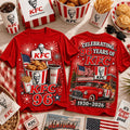 KFC 96 Years Celebration 2026 Shirt Red KFC Merch Fast Food Lover Gift For Friends - Merchluma