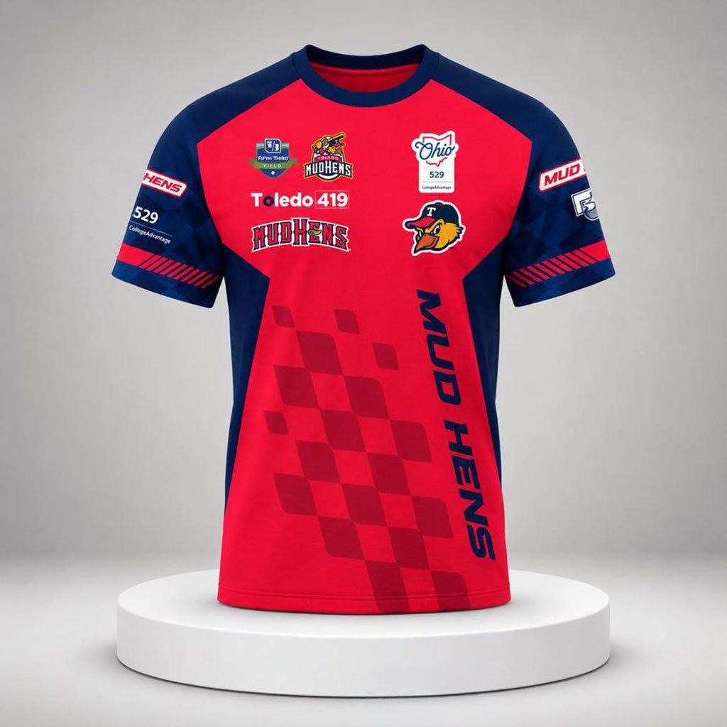 2026 Toledo Mud Hens Racing Night Football Jersey Shirt Toledo Mud Hens Merch Gift For Fans - Merchluma