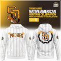 San Diego Padres 2026 Native American Heritage Celebration Hoodie Padres Merch Fan Gifts - Merchluma