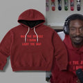 BruceDropEmOff Red May The Bridges I Burn Light The Way Hoodie BruceDropEmOff Merch Dudes Gifts - Merchluma