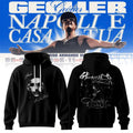 Geolier Napoli E Casa Tua 27 Legacy Hoodie Black Geolier Merch Gift Ideas For Rapper Fans - Merchluma