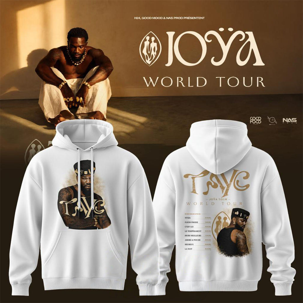 Tayc Joya World Tour 2026 Special Hoodie Tayc Merch Best Gifts For Music Lovers - Merchluma