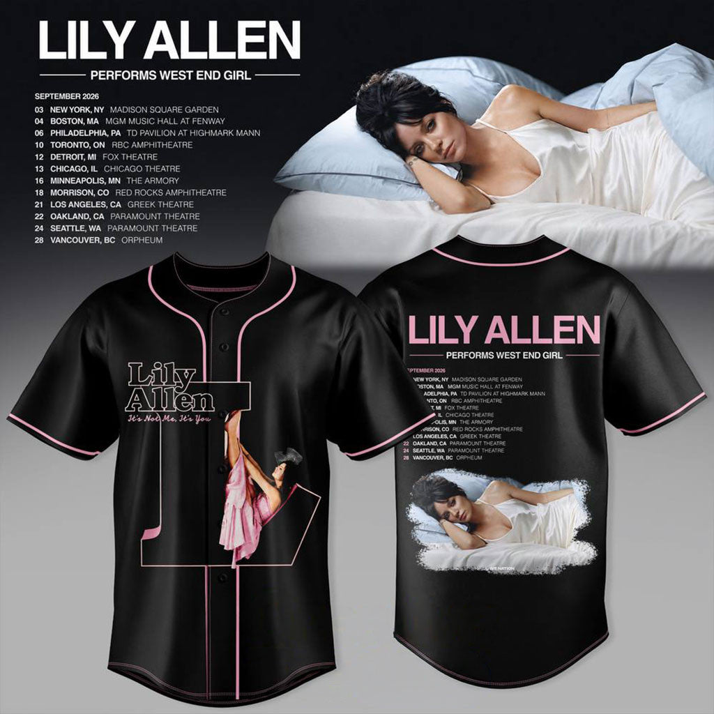 Lily Allen 2026 West End Girl Special Jersey Lily Allen Merch Best Gifts For Music Lovers - Merchluma