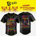 The B-52s X Devo Merch 2026 Cosmic De-Evolution Baseball Jersey Best Gift For Fans - Merchluma