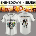 Shinedown Australian And NZ Tour 2026 Baseball Jersey Shinedown Merch Gift For Rock Band Fans - Merchluma