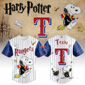 Texas Rangers X Peanuts Harry Potter 2026 Baseball Jersey Texas Rangers Merch Gift For Fans - Merchluma