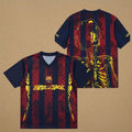 Cactus Jack FC Barcelona Skeleton Jersey Vintage Retro Jersey Shirt Cactus Jack Merch 2026 - Merchluma