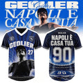 Geolier Napoli E Casa Tua 27 Hometown Jersey Geolier Merch Present For Rapper Fans - Merchluma