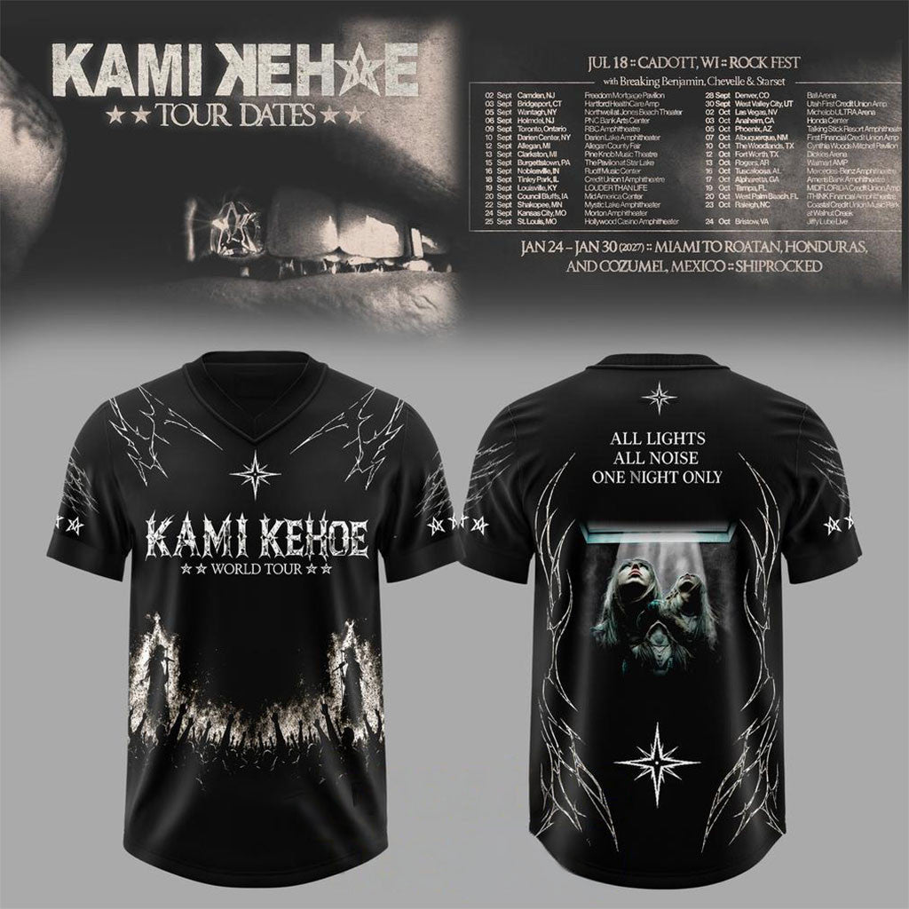 Kami Kehoe The World Tour Jersey Shirt Kami Kehoe Merch 2026 Gift For Music Fans - Merchluma