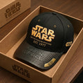 Star Wars Collector Gold Logo Hat May The Force Be With You Baseball Cap Star Wars Merch - Merchluma