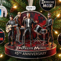 Depeche Mode 45th Anniversary Christmas Ornament Xmas Tree Decor Depeche Mode Merch Fan Gifts - Merchluma