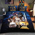 Star Wars 50th Anniversary Bedding Set 2026 Star Wars Merch Bed Decor Gift For Sci Fi Fans - Merchluma