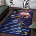 Star Trek 60th Anniversary Series Timeline Area Rug Living Room Decor Ideas Star Trek Merch - Merchluma
