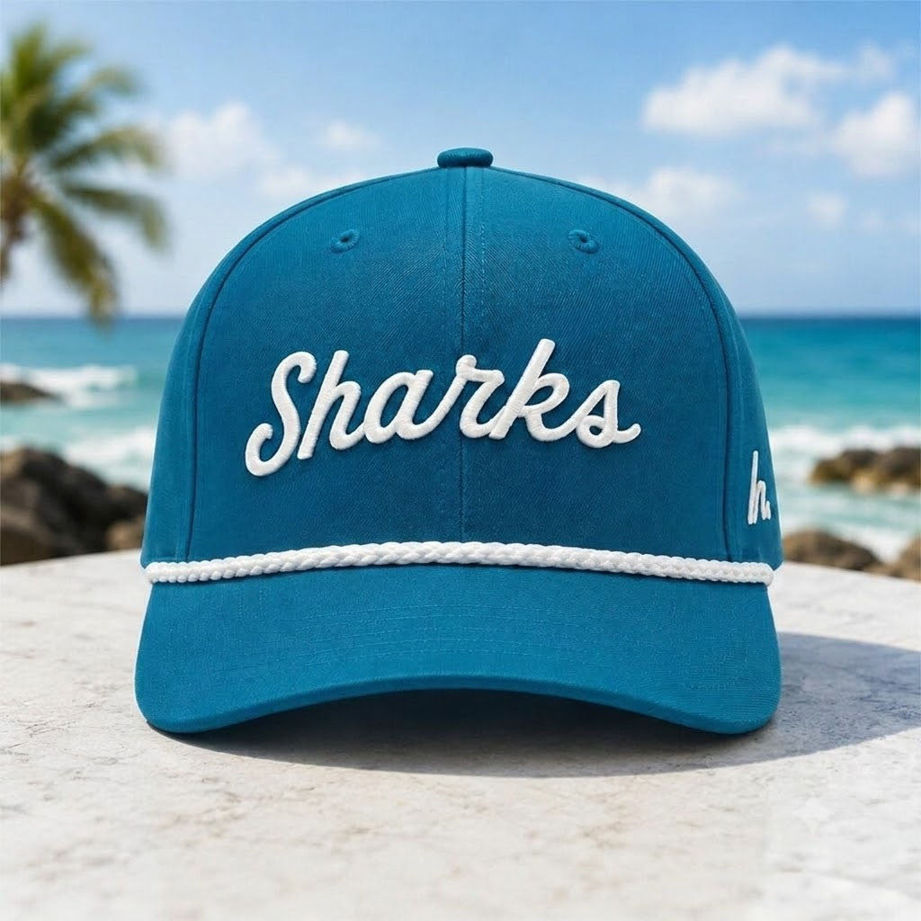 San Jose Sharks 2026 Hat Embroidered SJ Sharks Merch Gifts For Ice Hockey Fans - Merchluma