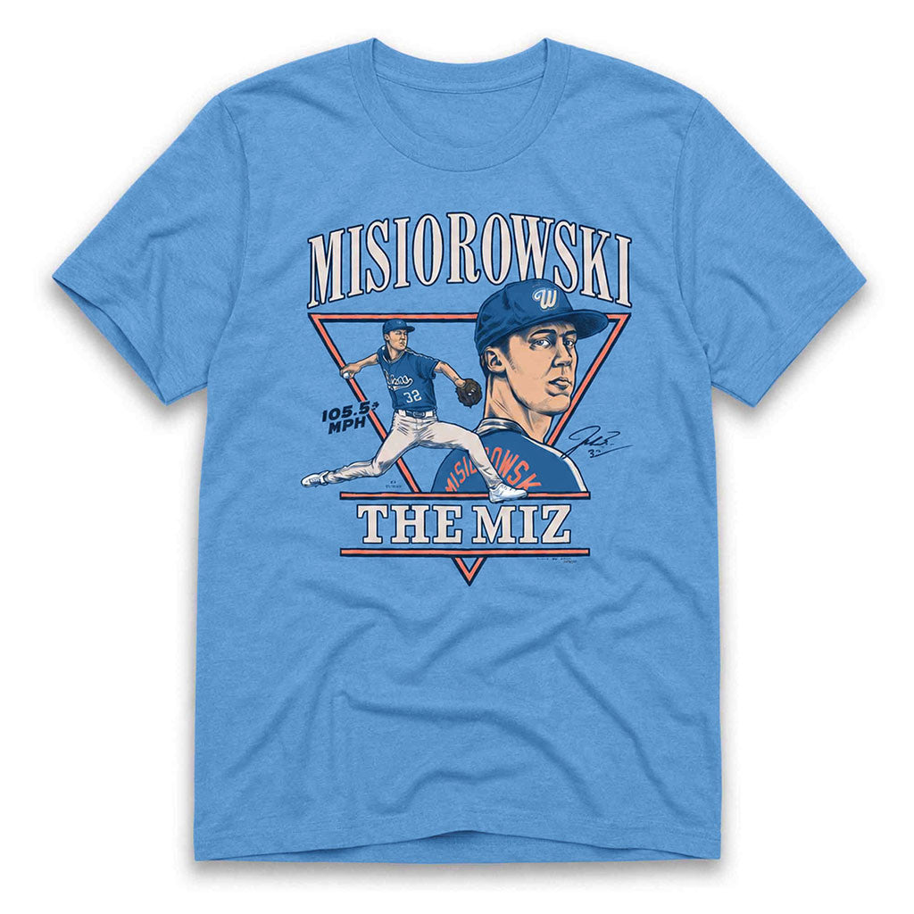 Jacob Misiorowski The Miz Shirt Milwaukee Brewers Merch Gifts For Baseball Fans - Merchluma