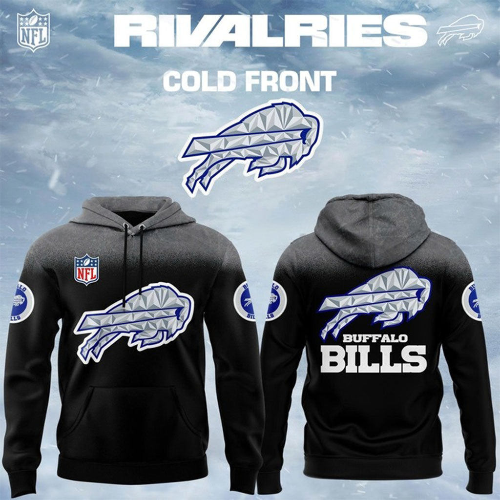 Bills Cold Front Rivalries Threads Hoodie Buffalo Bills Merch Gifts For Football Fan - Merchluma
