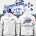 Bills Cold Front Rivalries Threads Hoodie White Buffalo Bills Merch Best Gifts For Football Fans - Merchluma
