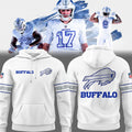 Bills Cold Front Rivalries Threads Hoodie White Buffalo Bills Merch Gifts For Him - Merchluma