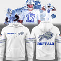 Bills Cold Front Rivalries Threads Hoodie White Buffalo Bills Merch Presents For Football Fans - Merchluma