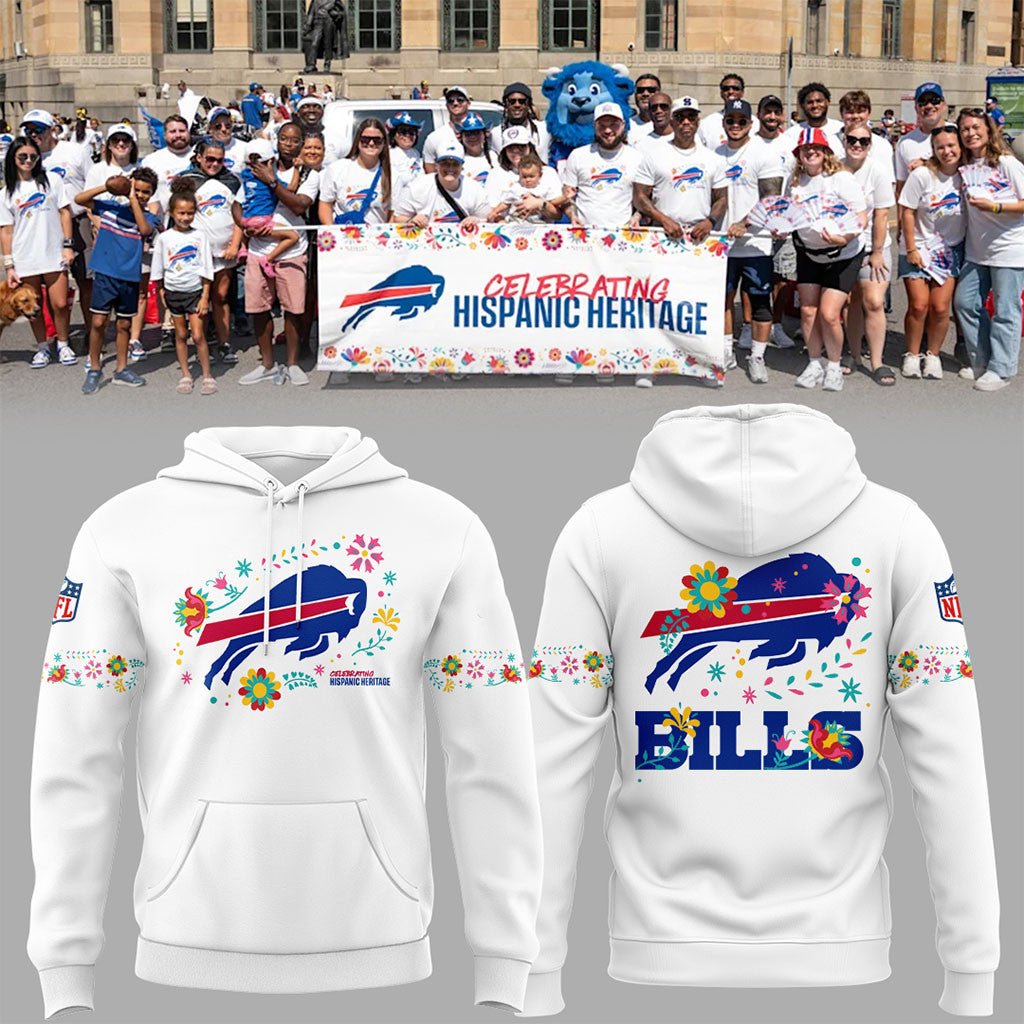 Buffalo Bills Football Hispanic Day Parade Hoodie Bills Merch Gifts For Football Fan - Merchluma