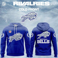Bills Cold Front Rivalries Threads Hoodie Blue Buffalo Bills Merch Gifts For Football Lovers - Merchluma