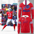 Buffalo Bills Football Red Hoodie Bills Merch Gifts For Football Fan - Merchluma