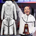 Oklahoma Gymnastics Zip Hoodie Oklahoma Sooners Merch Presents For Football Fans - Merchluma
