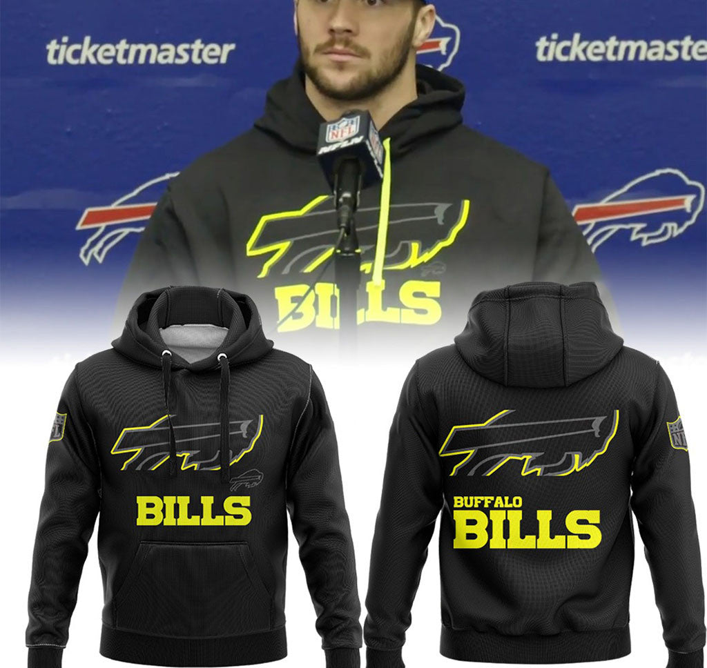 Josh Allen Buffalo Bills Football Team Hoodie Bills Merch Presents For Football Lovers - Merchluma