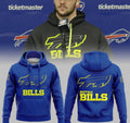 Josh Allen Buffalo Bills Football Team Hoodie Blue Bills Merch Football Gear Fan Gift Ideas - Merchluma