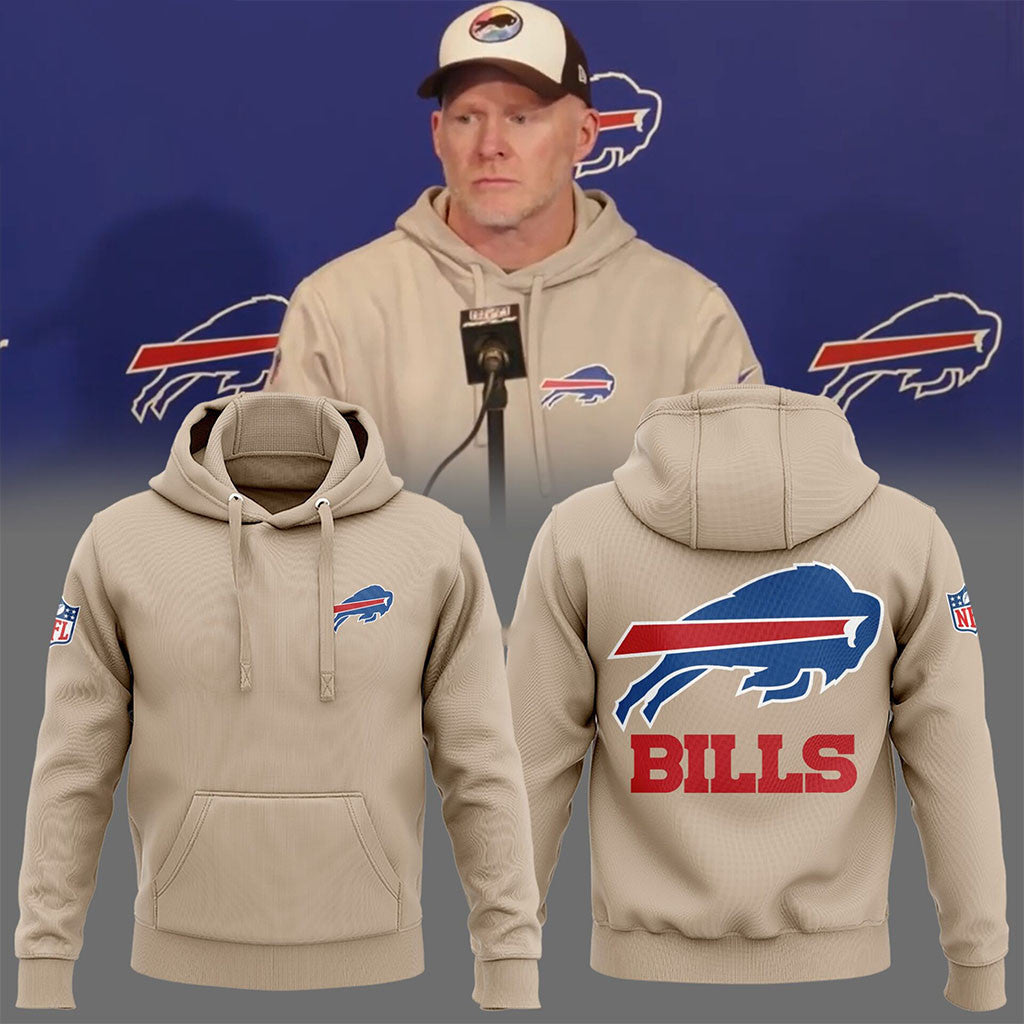 Buffalo Bills Football Team Hoodie Sand Bills Merch Football Fan Gift Ideas - Merchluma