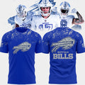 Buffalo Bills Football Rivalries 25 Shirt Blue Bills Merch Football Related Gifts - Merchluma