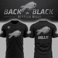 Buffalo Bills Football Back In Black Shirt Bills Merch Football Related Gifts - Merchluma