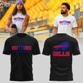 Buffalo Bills Mack Hollins Black T-Shirt Free The Feet Shirt Buffalo Bills Merch Fan Gifts - Merchluma