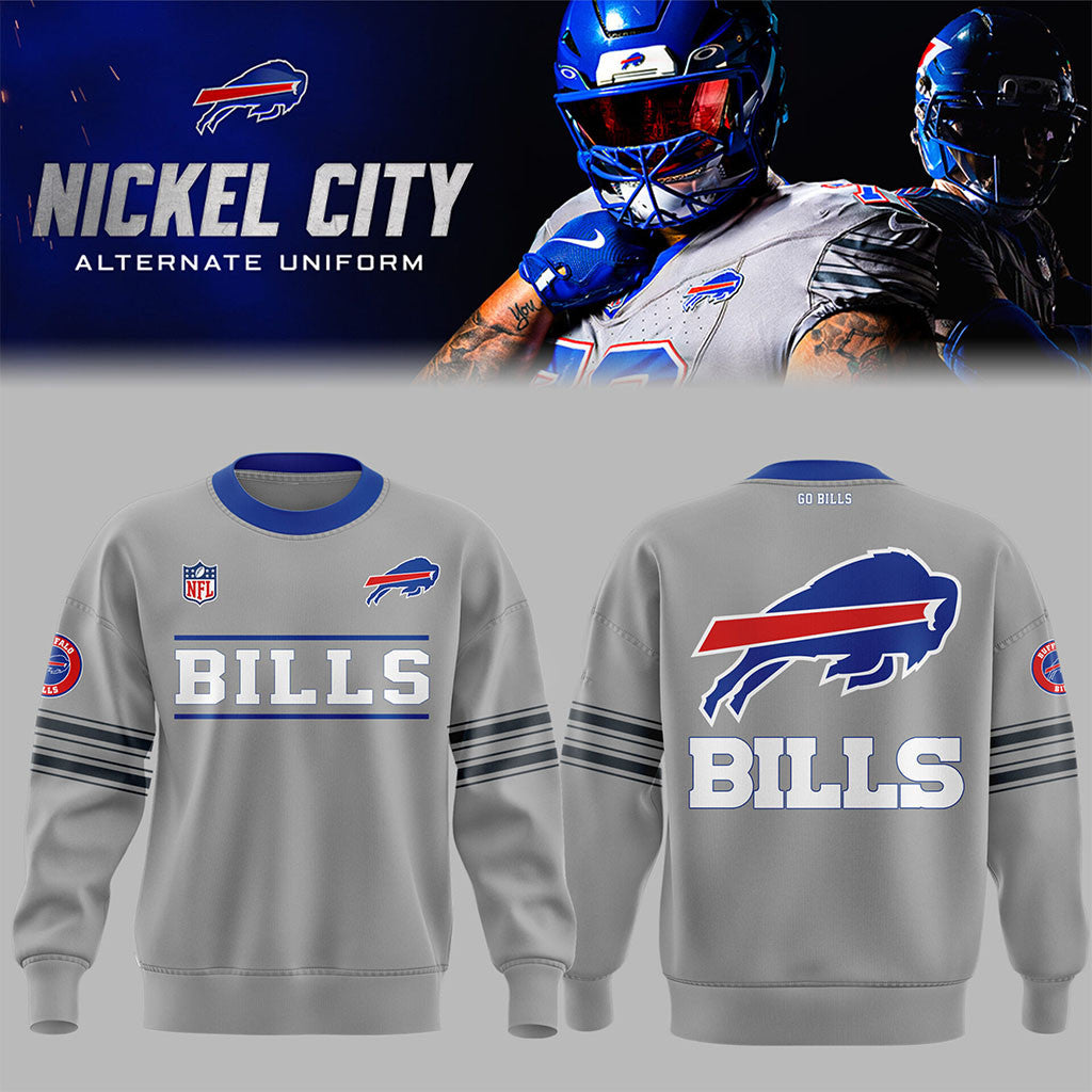 Buffalo Bills Merch Bills Nickel City Sweatshirt Presents For Football Fans - Merchluma