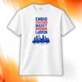 Embiid Edgecombe Maxey Brown And LeBron Shirt 76ers Merch Gift For Basketball Fans - Merchluma