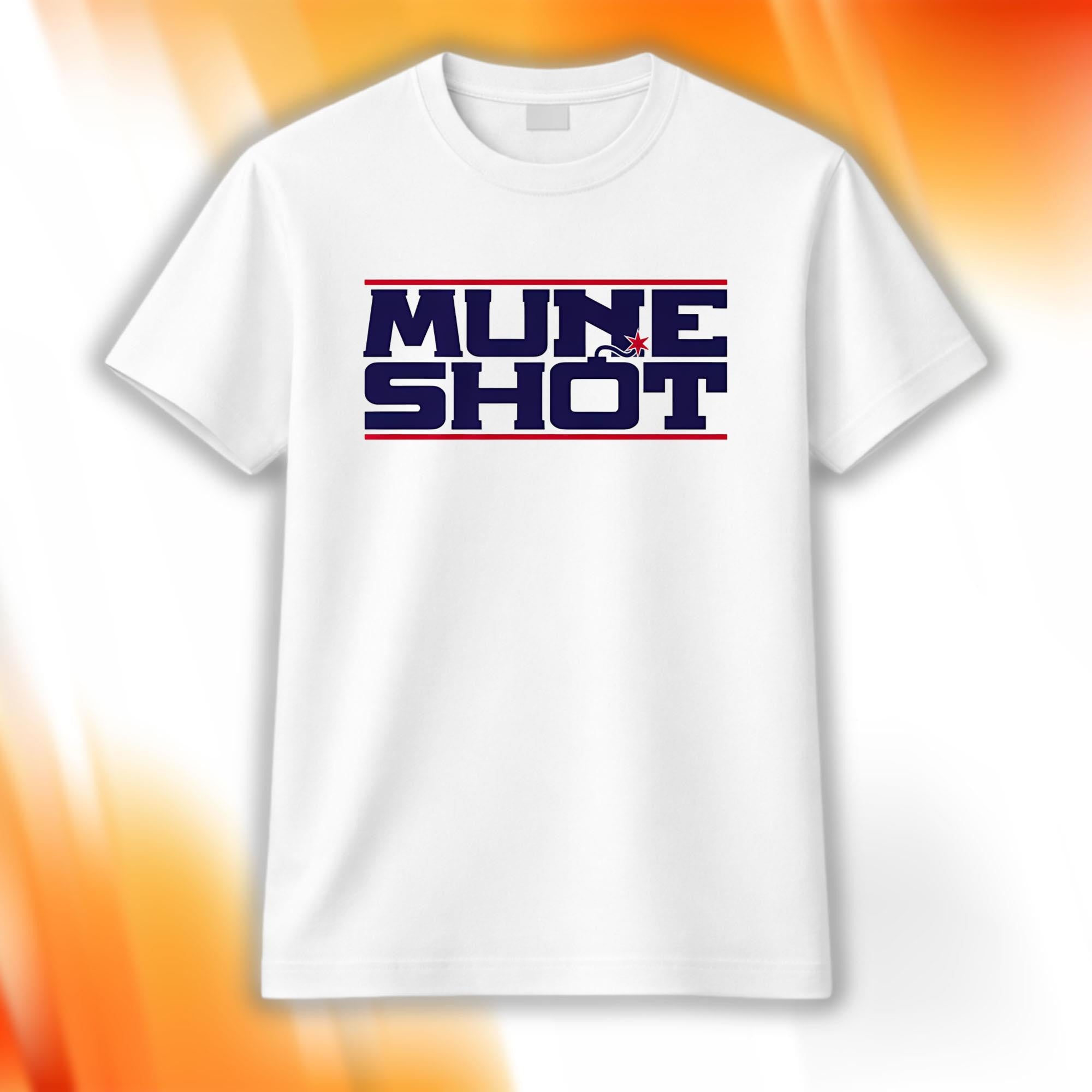 Murakami Mune Shot Shirt White Munetaka Murakami Merch Gift Ideas For Baseball Fans - Merchluma