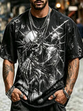 Thorn Skull Jesus Pattern Shirt Target Halloween T-Shirts Present For Brother - Merchluma