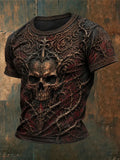 Halloween Gothic Skull Shirt Horror Themed Shirts Gifts For A Horror Lover - Merchluma