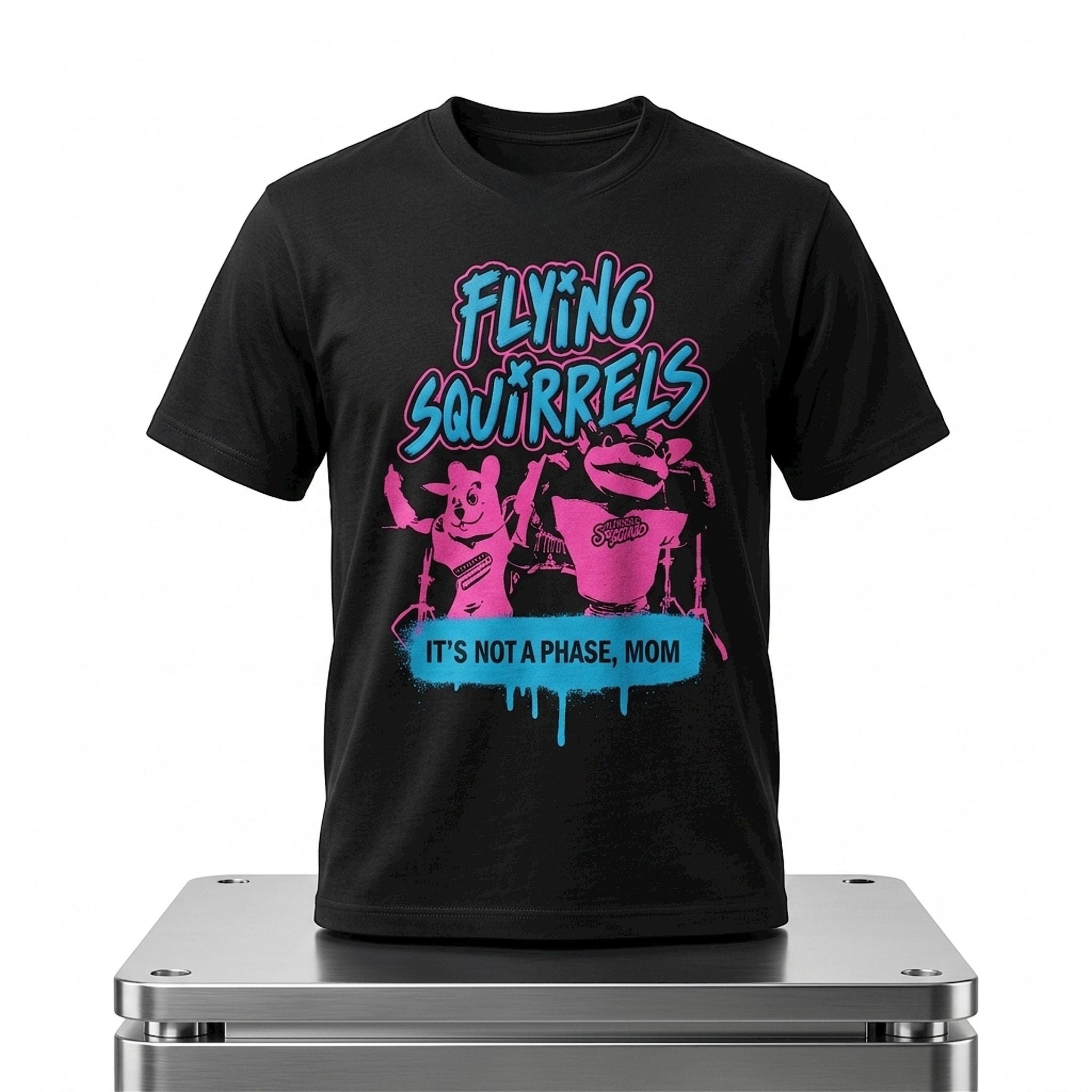 Richmond Flying Squirrels It's Not A Phase Mom 2026 Shirt Flying Squirrels Merch Best Gifts - Merchluma