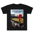 Things That Deserve A Red Card T-Shirt Funny Sports Shirt Gift For Baseball Lovers - Merchluma